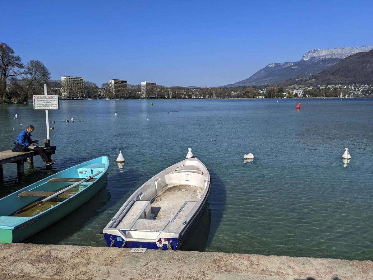אנסי La Plume Vue Lac 3 Etoiles - Garage Prive, Secteur Recherche, Moderne & Tout Equipe, 6 Personnes מראה חיצוני תמונה