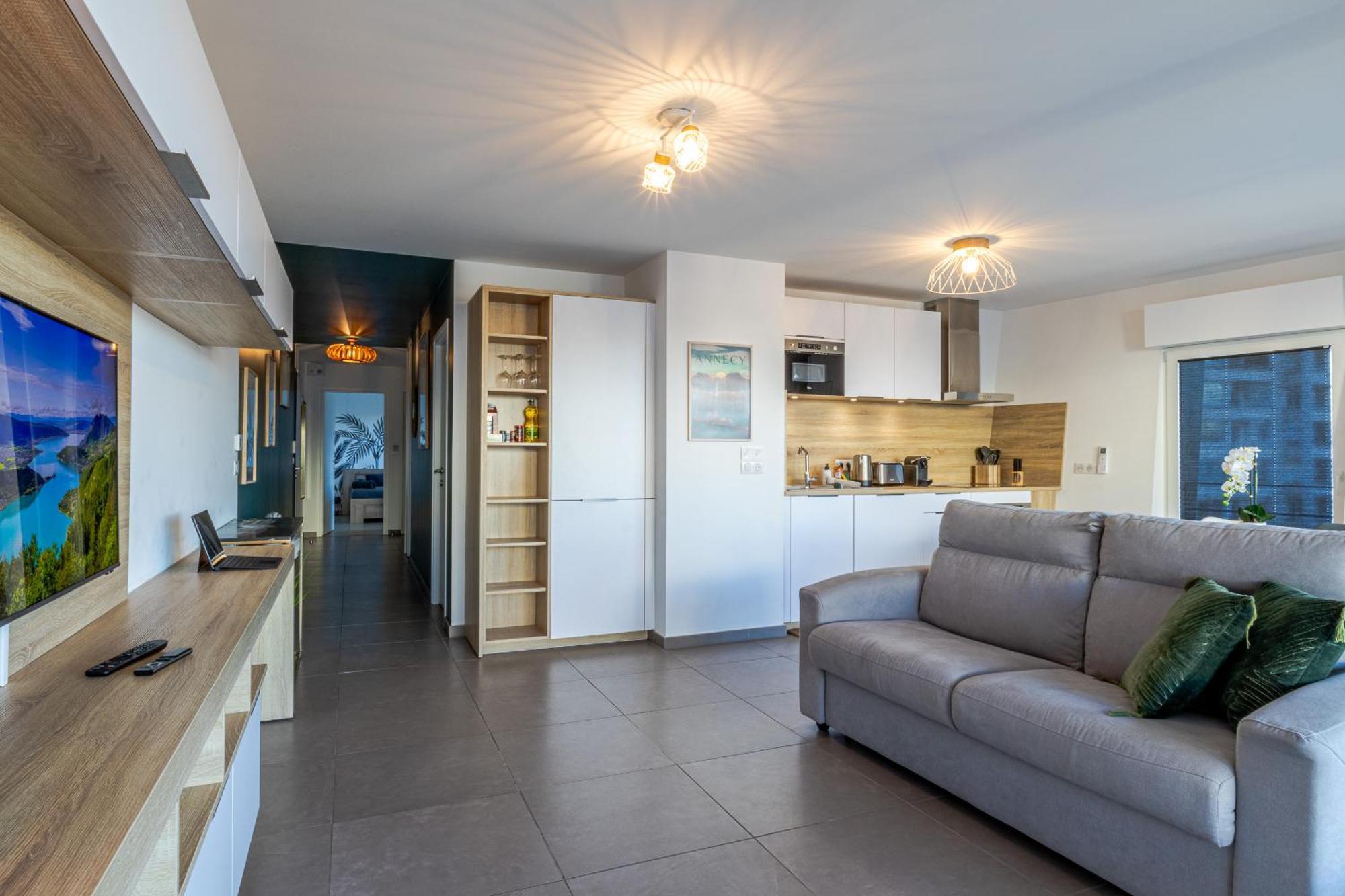 אנסי La Plume Vue Lac 3 Etoiles - Garage Prive, Secteur Recherche, Moderne & Tout Equipe, 6 Personnes מראה חיצוני תמונה